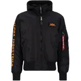 Alpha Industries Ma-1 D-tec Se Jacke Black / Orange XL