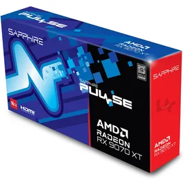 Sapphire PULSE AMD RadeonTM RX 9070 XT GAMING Grafikkarte 16GB GDDR6 HDMI/DP