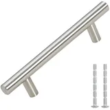vidaXL Möbelgriffe 10 Stk. Silbern 96 mm Edelstahl