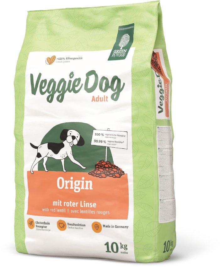 10 kg Green Petfood VeggieDog Origin Hundetrockenfutter