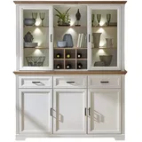 Innostyle Sideboard/Buffet 3-trg. Jasmin Dekor Braun Pinie