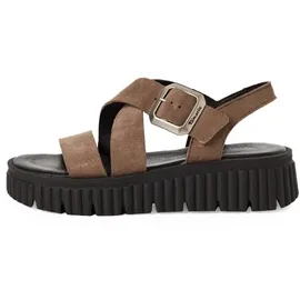 TAMARIS Sandalette Damen Taupe 38