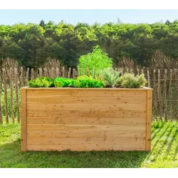 Westmann Lärchenholz Hochbeet Klassik 170 | Natur | 170x90x84 cm - Natur