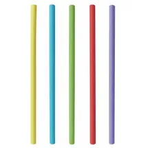 Papstar Shake-Halme Papier Ø 8 mm 25 cm 500 St. Farbig sortiert