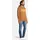 salzhaut Hoodie Heff - Moin Muster Braun/Gelb L