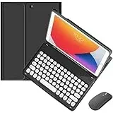 Tastaturhülle für Samsung Galaxy Tab A9 Plus 27,9 cm (11 Zoll) 2023 mit Maus, intelligente weiche Hülle mit Bluetooth-Tastatur für Galaxy Tab A9+, abnehmbare kabellose Tastatur, Tablet-Abdeckung,