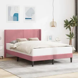 vidaXL Moderner Bettrahmen 120 x 200 cm Rosa