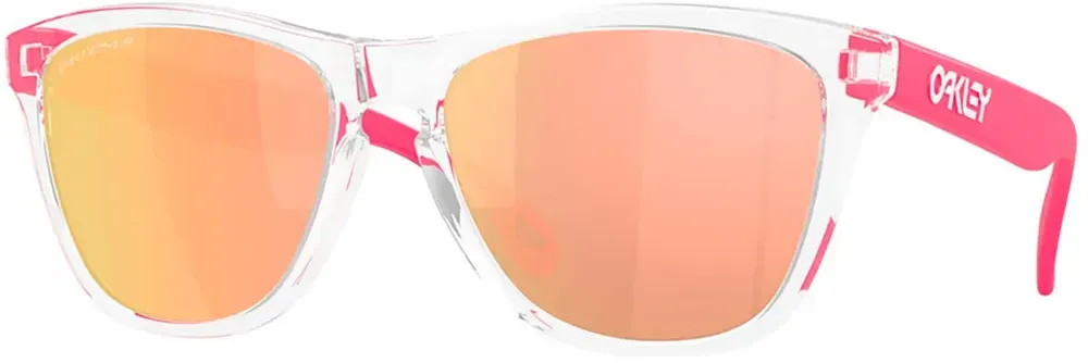 Oakley FrogskinsTM Sonnenbrille - Clear / Pink - Prizm Rose Gold/CAT3