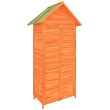 vidaXL Geräteschuppen 0,89 x 0,52 m braun m