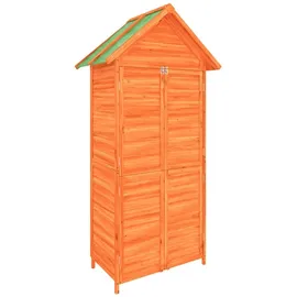 vidaXL Geräteschuppen 0,89 x 0,52 m braun m