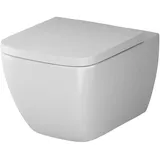 AM.PM Wand-WC mit Softclosing-Sitzabdeckung Gem Spülrandlos, Toilette, Hänge WC, CGA1700SC FlashClean