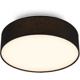 Briloner LED Deckenlampe 1x16W rund schwarz
