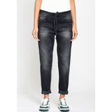 Gang Relax-fit-Jeans »94AMELIE JOGGER«, Gr. 30 N-Gr, total black, , 54967359-30 N-Gr