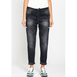 Gang Relax-fit-Jeans »94AMELIE JOGGER«, Gr. 30 N-Gr, total black, , 54967359-30 N-Gr