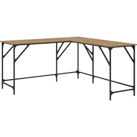 vidaXL Schreibtisch Artisan-Eiche 149 x 149 x 75 cm