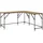 vidaXL Schreibtisch Artisan-Eiche 149 x 149 x 75 cm