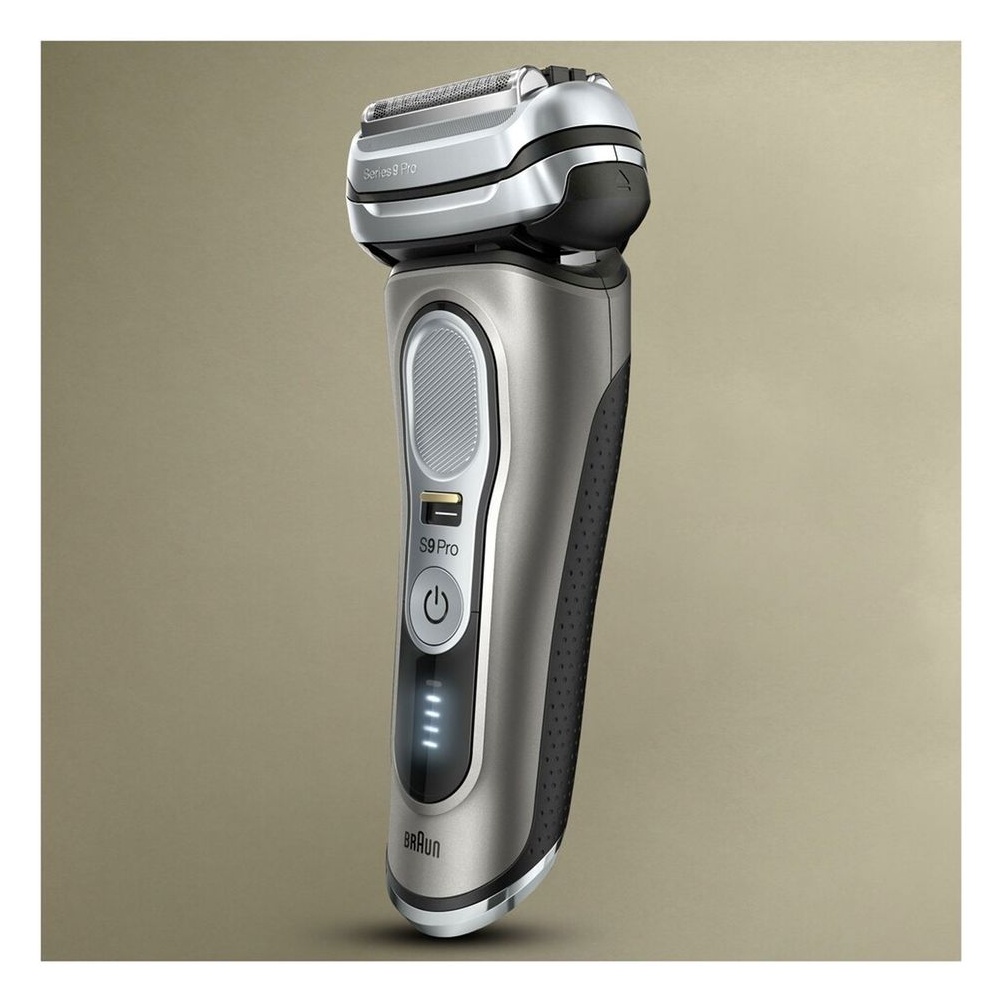 Braun Series 9 PRO+ Men's Electric Razor with 5 Shave Elements, Precision  Trimmer, SmartCare Center, PowerCase, Wet & Dry, 60min Battery