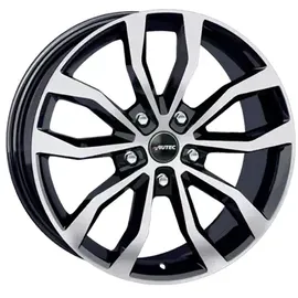 Autec Uteca 8,5 x 19 5 x 108 ET45 Schwarz poliert