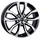 Autec Uteca 8,5 x 19 5 x 108 ET45 Schwarz poliert