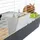 Ferplast Nagerkäfig Casita 120 119 x 58 x 61 cm grau