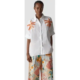 LeComte Klassische Bluse Weiß 40
