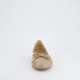 Paul Green 0077-2925-107/Ballerina für Damen, gold, Größe 42 EU / 8 UK