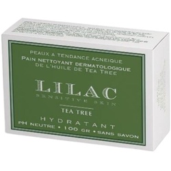 Lilac - Sensitive Skin Acne Prone Skin Dermatological Cleansing Bar Tea Tree Oil (1 pc)