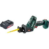 Metabo SSE 18 LTX Compact Akku Reciprosäge Säbelsäge 18 V 13 mm + 1x Akku 2,0 Ah - ohne Ladegerät