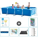 Rechteckiger Frame Pool - 450x220x84 Cm - 7-teilig  S70