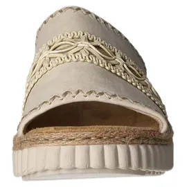 Rieker Pantolette beige, - Beige - 38
