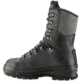 Haix Schnittschutzstiefel / Schnittschutzschuhe Protector 2.0 in KOX Edition mit Gore-Tex Schwarz/Grau Größe 38 - Haix