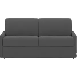 vente-unique - Schlafsofa 3 CALIFE - Polyester - Grau