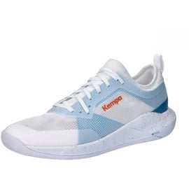 Kempa Unisex Kourtfly Sport-Schuhe, weiß/blau, 44.5 EU