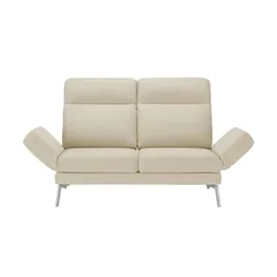 Sofa  2-sitzig mit Funktion ¦ beige ¦ Maße (cm): B: 172 H: 109 T: 98