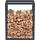 BC-ELEC Holzablage Stahl 80 x 60 x 25 cm Schwarz