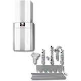 WOLF-Garten Wolf Paket Brennwert-Zentrale CGS-2-20/160L Regelung BM-2, Aufputz 8615015W01