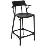 Kartell Barhocker 65 cm Schwarz