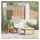 vidaXL Sonnenliege 410 x 60 x 30 cm Creme