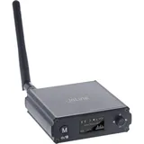 InLine Bluetooth 5.1 HiFi-Receiver & USB DAC, mit LCD (Empfänger), Bluetooth Audio Adapter, Schwarz