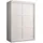 abiks möbel Schwebetürenschrank RAMIRO 120 x 200 x 62 cm Weiß