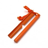 Ödland XXL Feuerstahl - Feuerstarter - In Signalfarbe orange