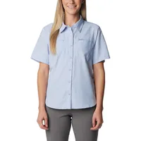 Columbia Damen Silver Ridge 3.0 Short Sleeve Kurzarm-Shirt, Whisper,