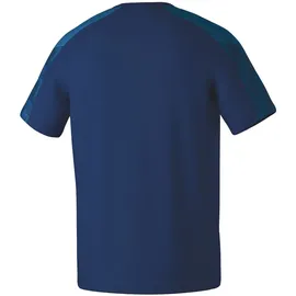Erima Evo Star Junior Kurzarm-T-Shirt New Navy / Mykonos Blue 140 cm