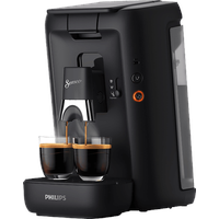 PHILIPS SENSEO® CSA260/60 Maestro mit Kaffeestärkewahl und Memo-Funktion, 1.2L Wassertank, Padmaschine, Tiefschwarz