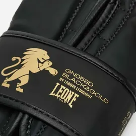 Leone1947 Leone, Boxhandschuhe Schwarz/Gold GN059D Schwarz/Gold 16 oz One Size)
