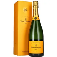 Veuve Clicquot 250 ANS Champagne Brut Yellow Label 12,5% Vol. 0,75l in Geschenkbox