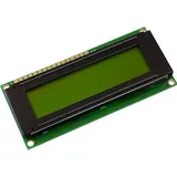 DISPLAY ELEKTRONIK LCD-Display Gelb-Grün (B x H x T) 80 x 36 x 10.5 mm DEM16220SYH-PY