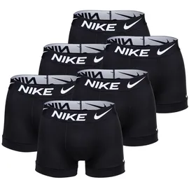 Nike Dri-Fit Micro Boxershorts Schwarz S 6er Pack
