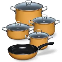 Kelomat Nouvelle Kochtopf-Set, 5-tlg. orange (0558-113)