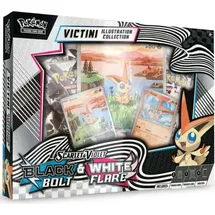 Pokémon Black Bolt & White Flare Unova Victini Illustrations-Kollektion